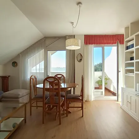 Atico Frente Al Mar En Playa Usil Con 2 Terrazas Apartmán