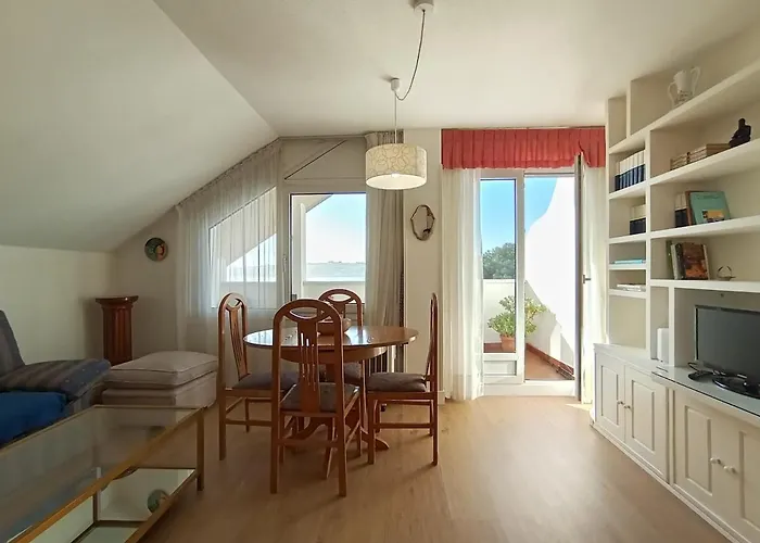 ático Frente Al Mar En Playa Usil Con 2 Terrazas * Mogro